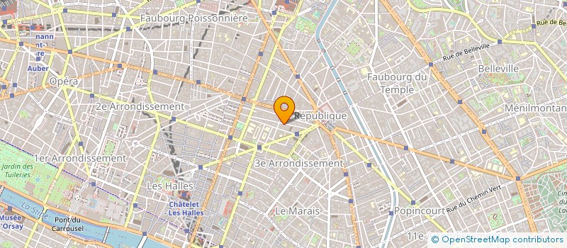 localisation de l'entreprise ESKO à PARIS