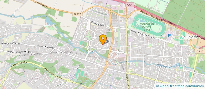 localisation de l'entreprise ESKUA  LONS