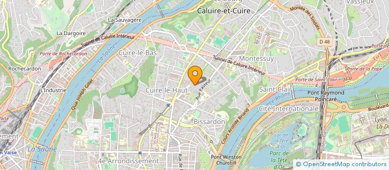 localisation de l'entreprise ESL CONSEIL  CALUIRE-ET-CUIRE