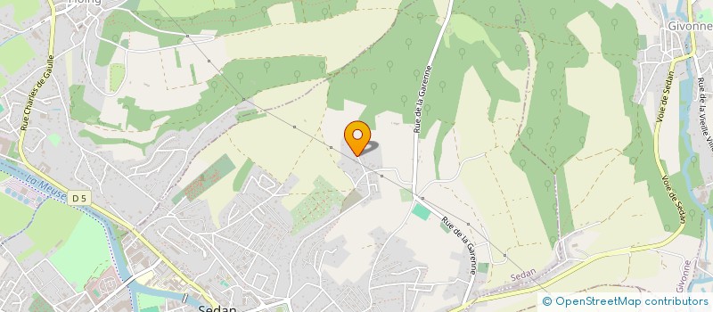 localisation de l'entreprise ESL HOLDING  SEDAN