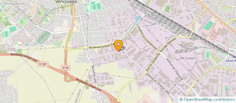 localisation de l'entreprise ESLC SERVICES  VENISSIEUX