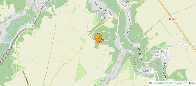 localisation de l'entreprise ESLN ETAMPES  SAINT-CYR-LA-RIVIERE