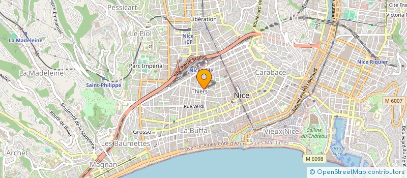 localisation de l'entreprise ESLOC à NICE