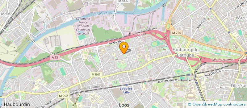 localisation de l'entreprise ESLULOLA  LOOS