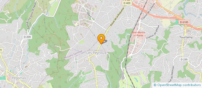 localisation de l'entreprise ESM  MOUANS-SARTOUX