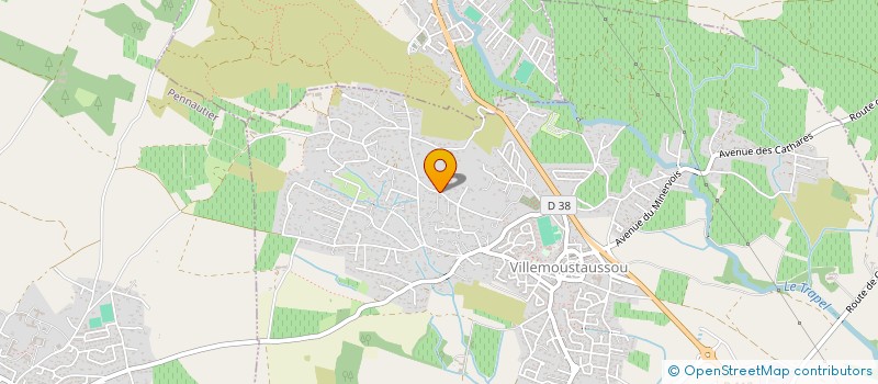 localisation de l'entreprise ESM AGENCEMENT à VILLEMOUSTAUSSOU