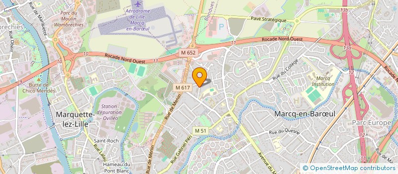 localisation de l'entreprise ESMA à MARCQ-EN-BARŒUL