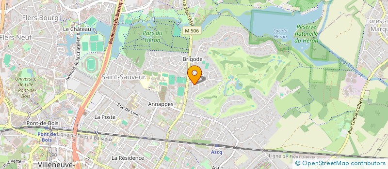 localisation de l'entreprise ESMA CONSEIL ET DEVELOPPEMENT  VILLENEUVE-D'ASCQ