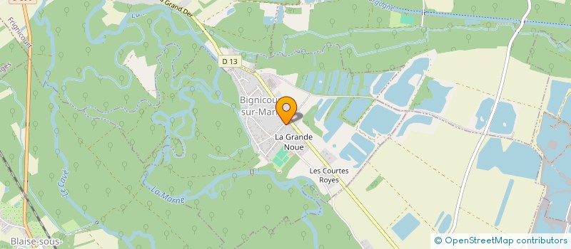 localisation de l'entreprise ESMA INVESTISSEMENTS  BIGNICOURT-SUR-MARNE