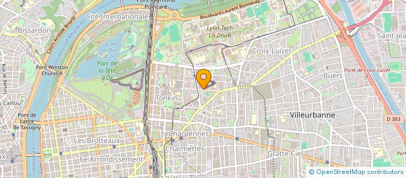 localisation de l'entreprise ESMARTSOLUTIONS à LYON