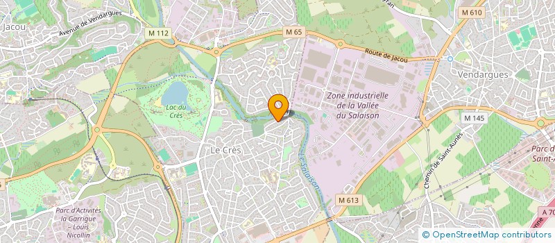 localisation de l'entreprise ESMDI FRANCE à LE CRES