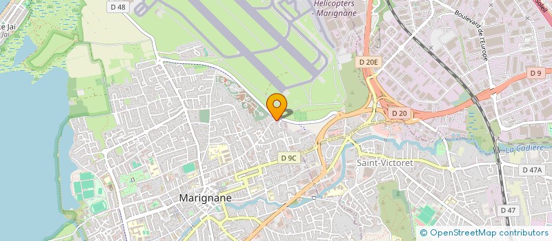 localisation de l'entreprise ESME  MARIGNANE