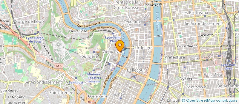 localisation de l'entreprise ESMEDANI à LYON
