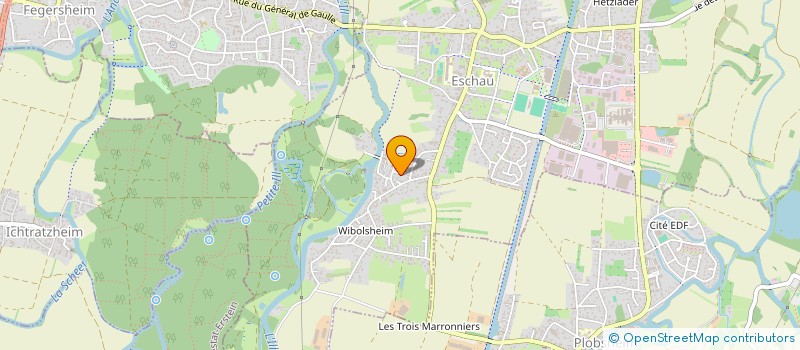 localisation de l'entreprise ESMEE  ESCHAU