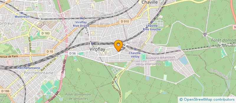 localisation de l'entreprise ESMERALDA BSV  VIROFLAY