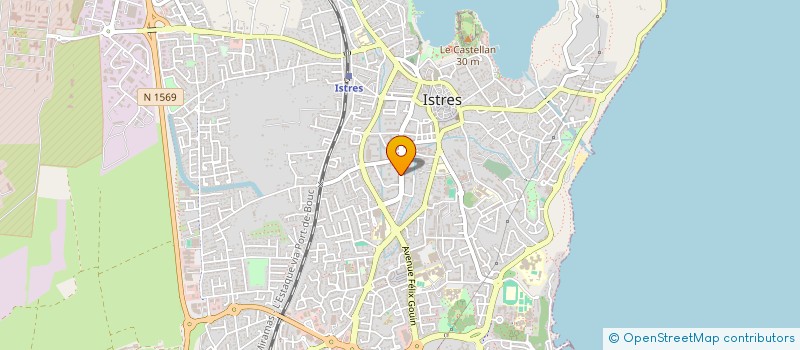 localisation de l'entreprise ESMERALDAS  ISTRES