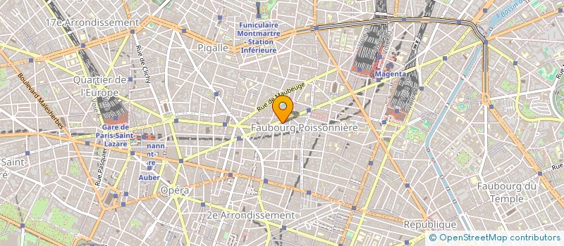 localisation de l'entreprise ESMERICA-FRANCE à PARIS
