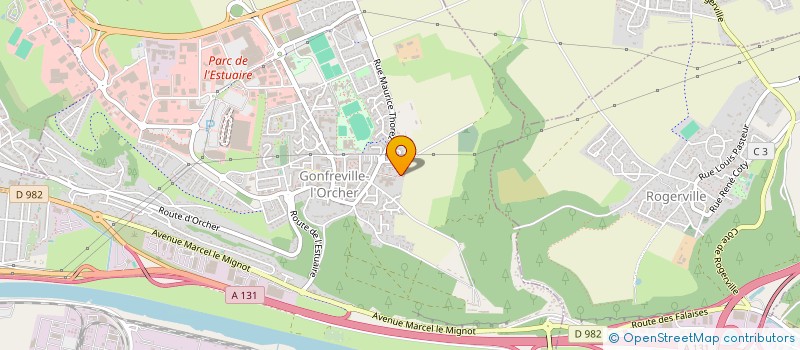 localisation de l'entreprise ESMGO FULL CONTACT  GONFREVILLE-L'ORCHER