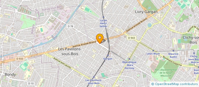 localisation de l'entreprise ESMIA  LES PAVILLONS-SOUS-BOIS