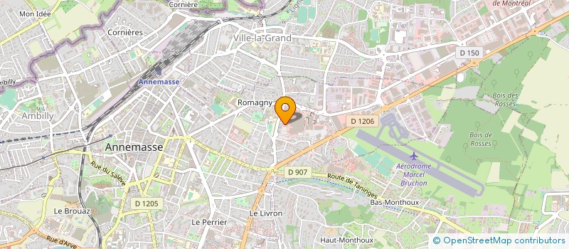 localisation de l'entreprise ESMO RENOVATION à ANNEMASSE