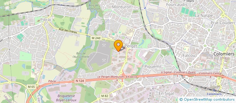 localisation de l'entreprise ESMOKECLEAN à COLOMIERS