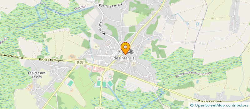 localisation de l'entreprise ESMOTTE à LA CHAPELLE-DES-MARAIS