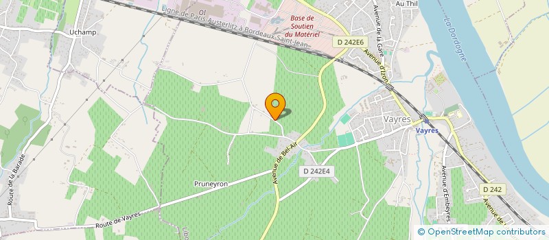 localisation de l'entreprise ESN IMMO  VAYRES