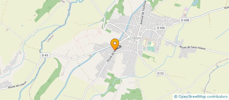 localisation de l'entreprise ESNAULT  LHERM