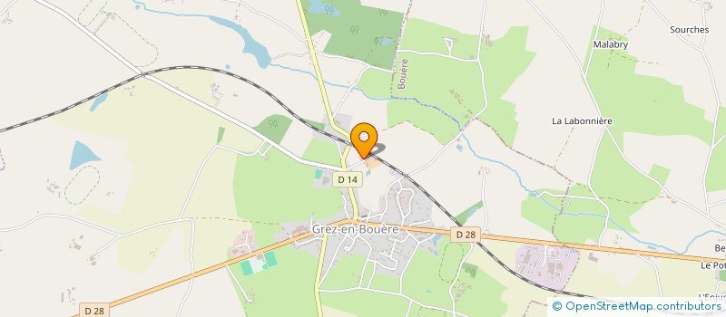 localisation de l'entreprise ESNAULT  GREZ-EN-BOUERE