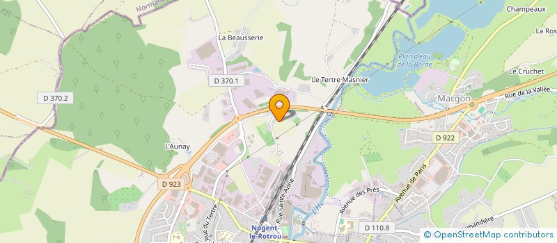 localisation de l'entreprise ESNAULT MULTI- TRAVAUX à NOGENT-LE-ROTROU