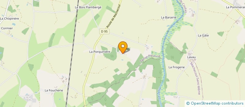 localisation de l'entreprise ESNB à SAINTE-PAZANNE