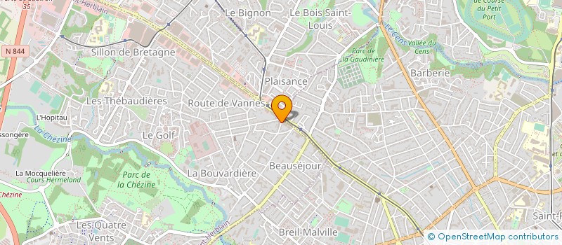localisation de l'entreprise ESNO UNLIMITED à SAINT-HERBLAIN