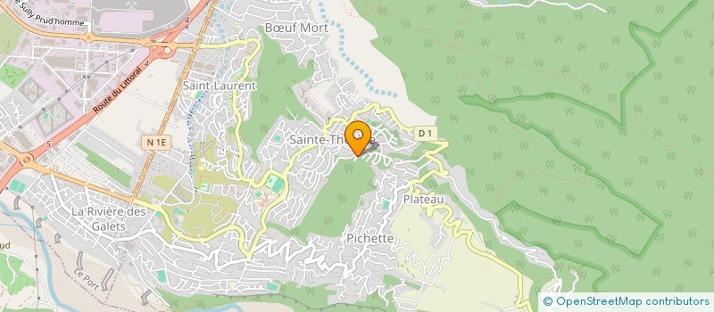 localisation de l'entreprise ESNOI à SAINT-LEU
