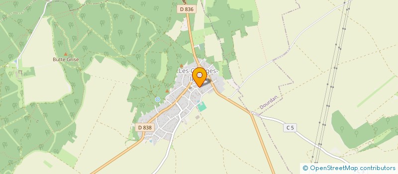 localisation de l'entreprise ESNPR à LES GRANGES-LE-ROI