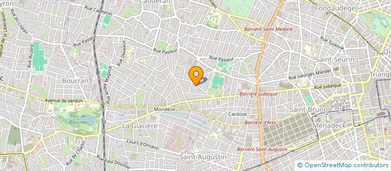 localisation de l'entreprise ESO  BORDEAUX