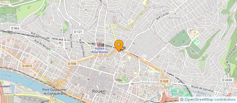 localisation de l'entreprise ESO à ROUEN