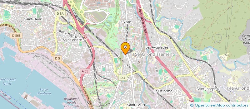 localisation de l'entreprise ESO BAT à MARSEILLE