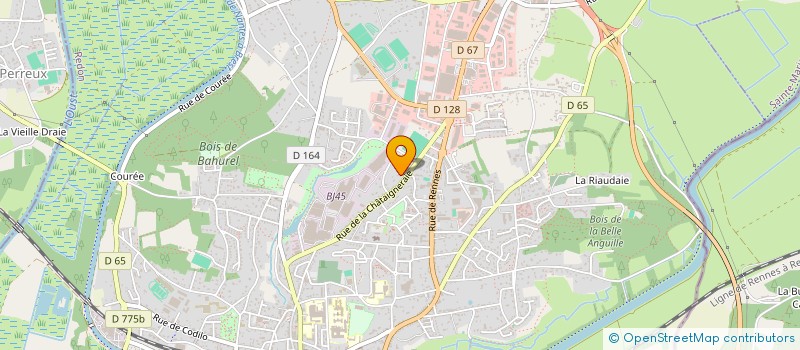 localisation de l'entreprise ESO BAT  REDON