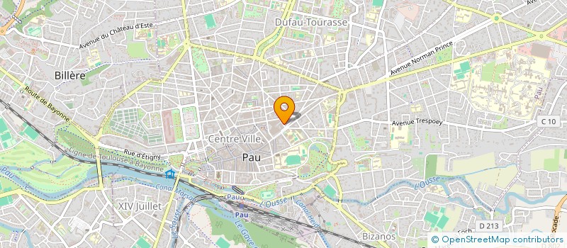localisation de l'entreprise ESO ES SOCIAL CLUB à PAU