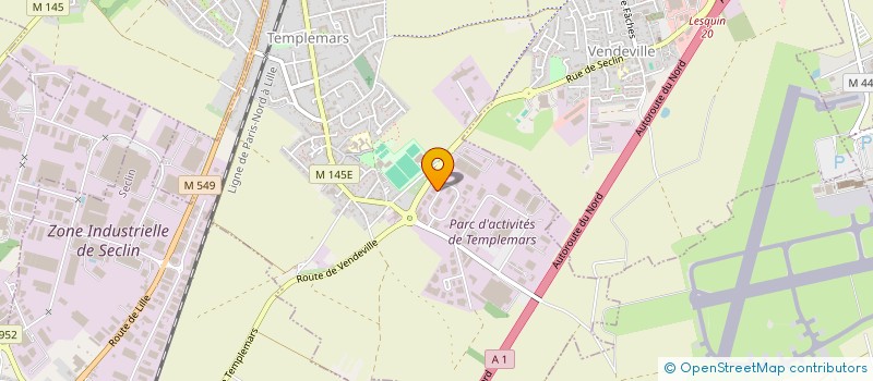 localisation de l'entreprise ESO NORD EST à TEMPLEMARS