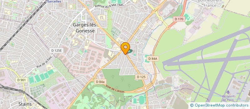 localisation de l'entreprise ESO-SOLBAT  GARGES-LES-GONESSE