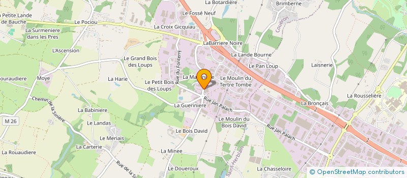localisation de l'entreprise ESO SUR LOIRE à SAINT-SYMPHORIEN-D'OZON