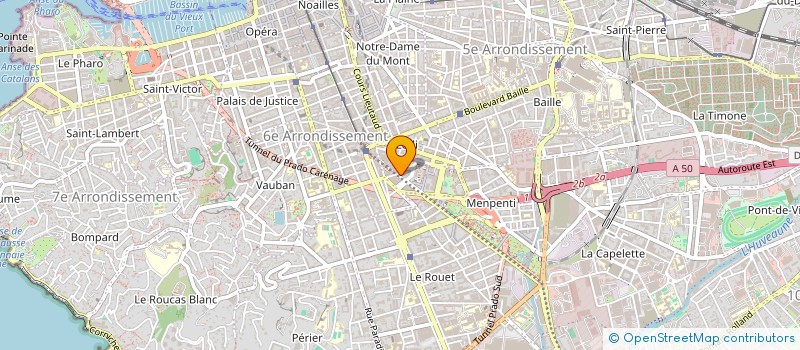 localisation de l'entreprise ESOCOM' à MARSEILLE