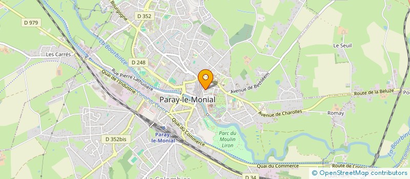 localisation de l'entreprise ESOG INVESTIGATIONS  PARAY-LE-MONIAL