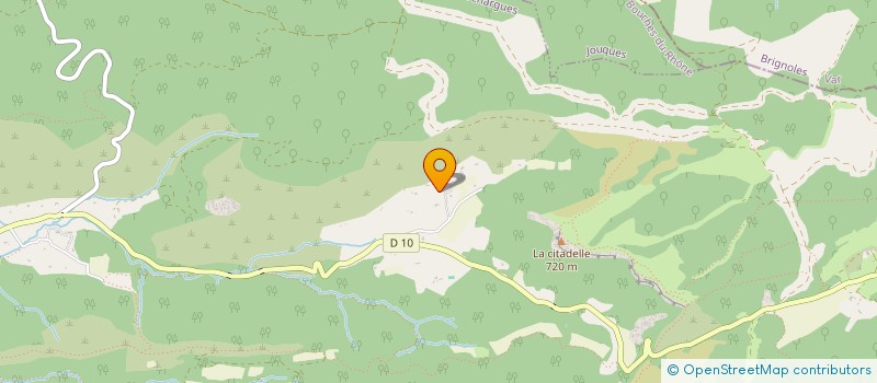 localisation de l'entreprise ESOM  VAUVENARGUES