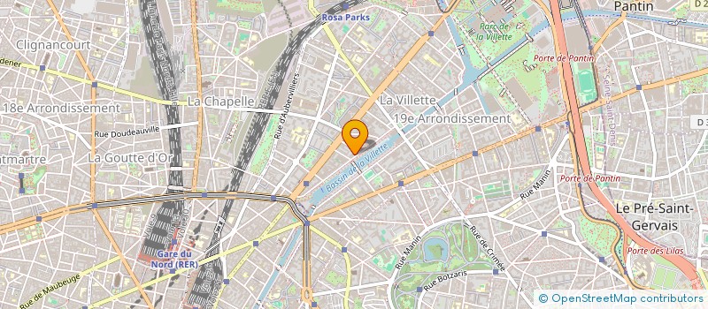 localisation de l'entreprise ESOP-COM  PARIS