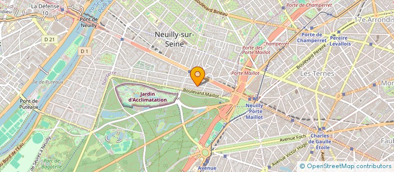 localisation de l'entreprise ESOPELIA à NEUILLY-SUR-SEINE
