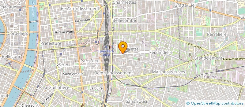 localisation de l'entreprise ESOPP à LYON