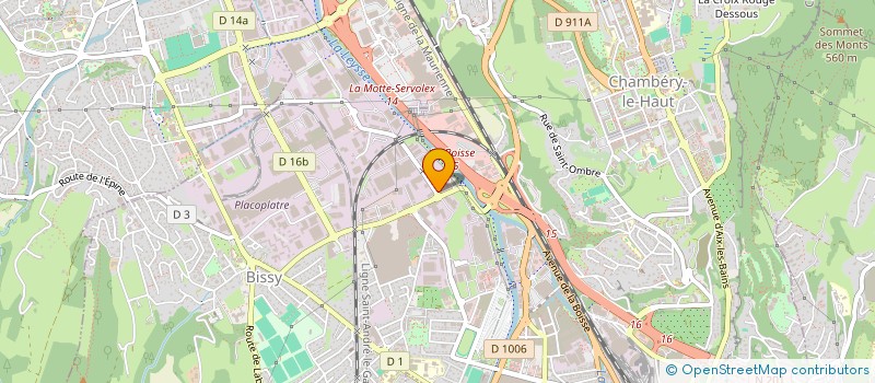 localisation de l'entreprise ESOPP HOLDINGS à CHAMBERY