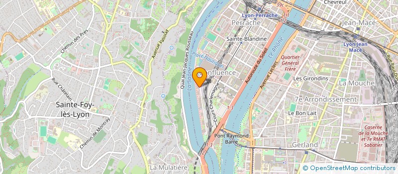 localisation de l'entreprise ESORAL PROMOTION  LYON